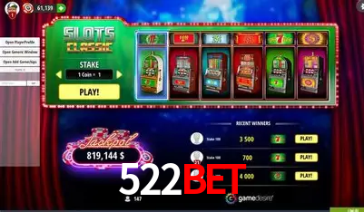 A Popularidade dos Caça-Níqueis no 522bet